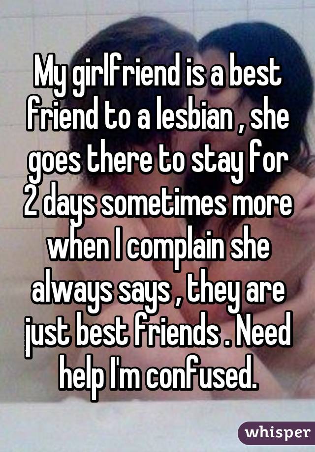 My Girlfriend Is A Lesbian